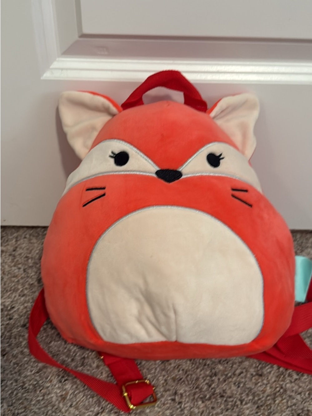 10 inch Fox squishmallow backpack